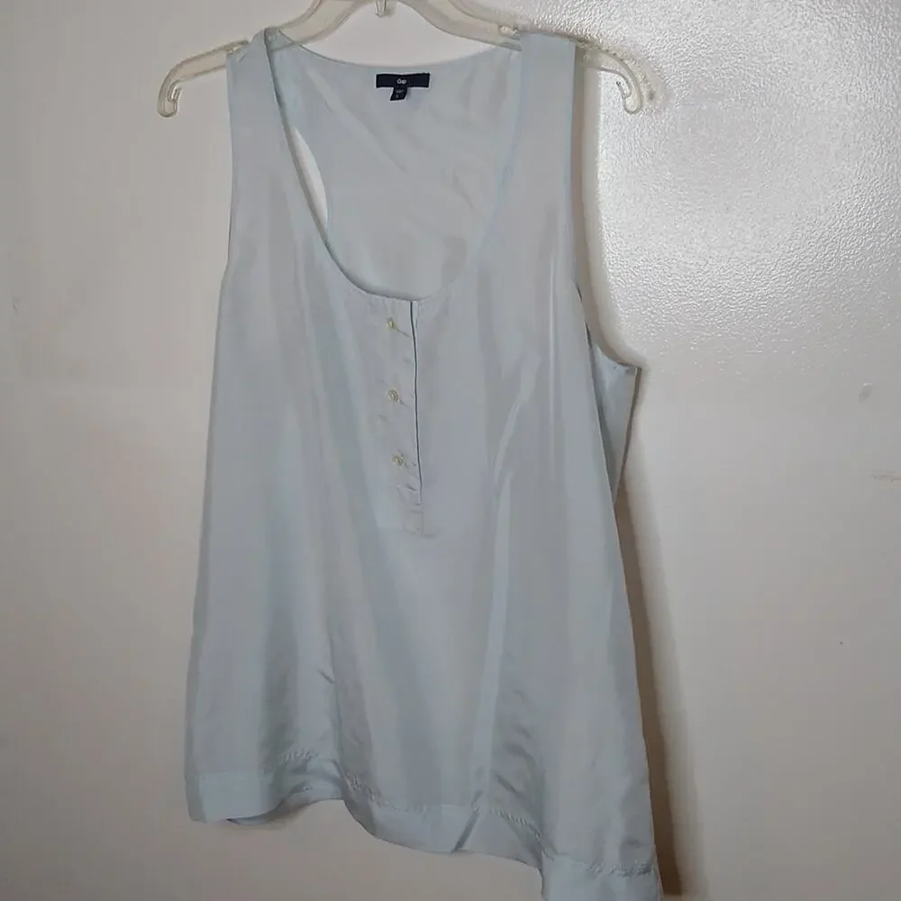 Gap women's size large lite blue blouse. Classy